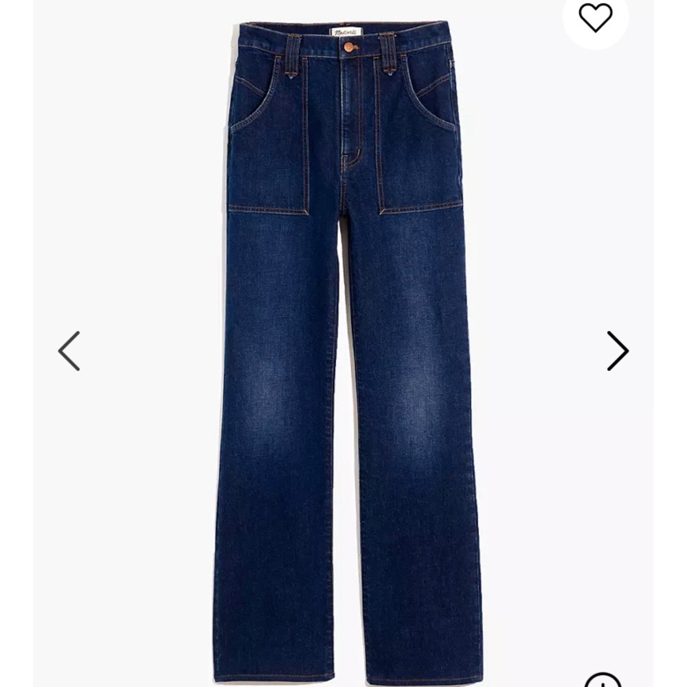 Madewell Hazelton wash bootcut jeans